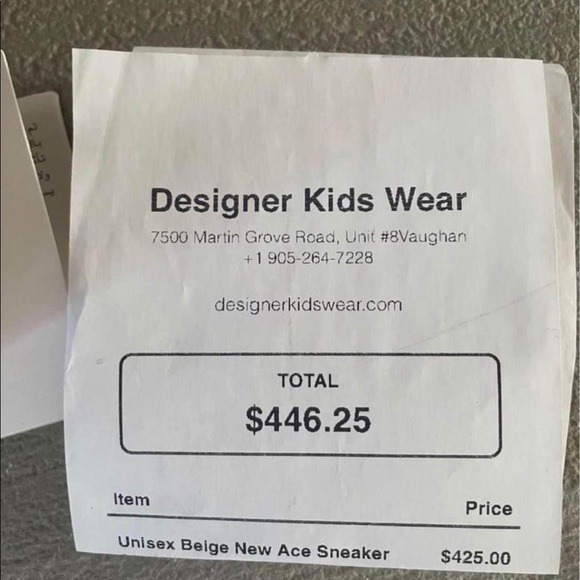 Gucci toddler sneakers - Picture 7 of 7